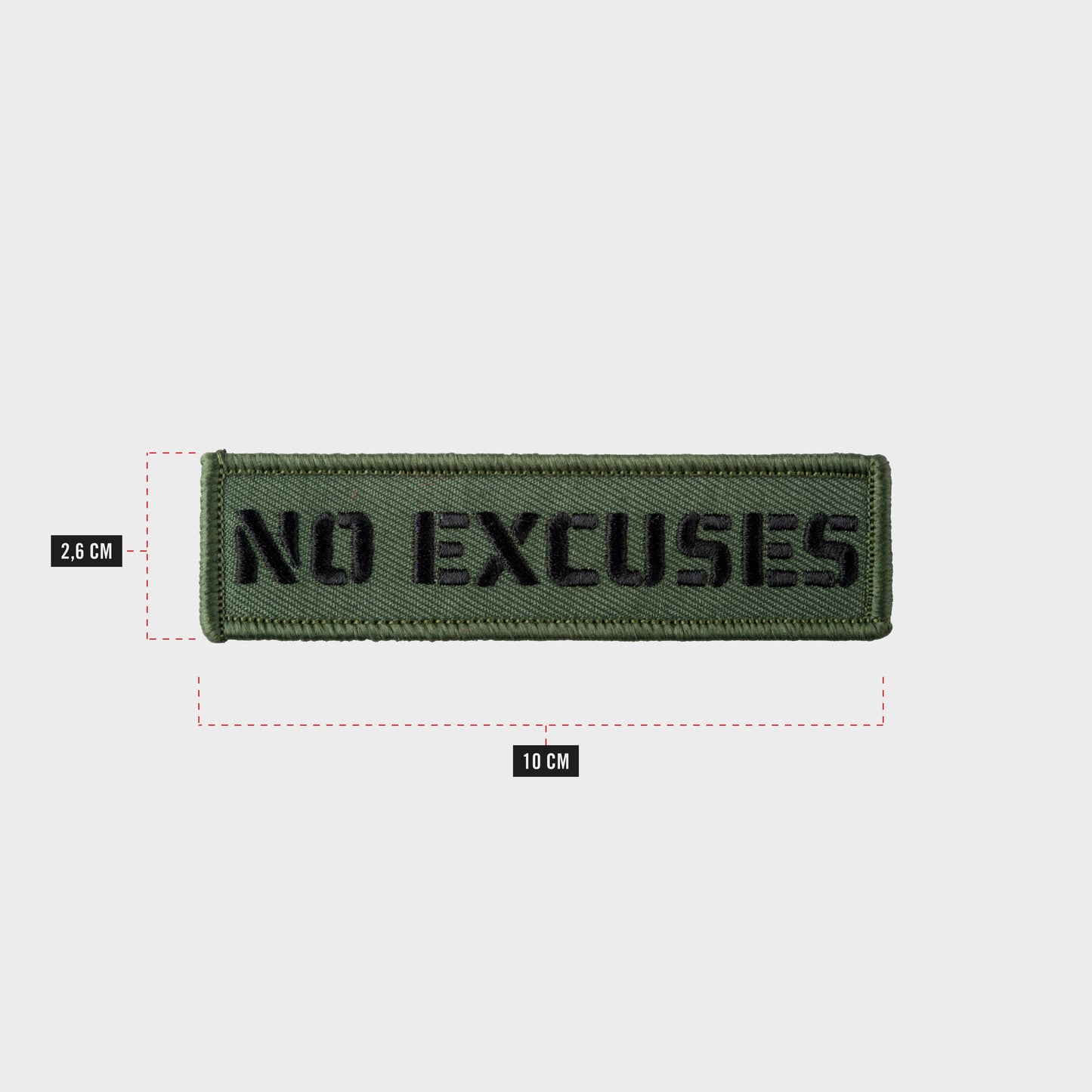ZEUZ patch - No Excuses