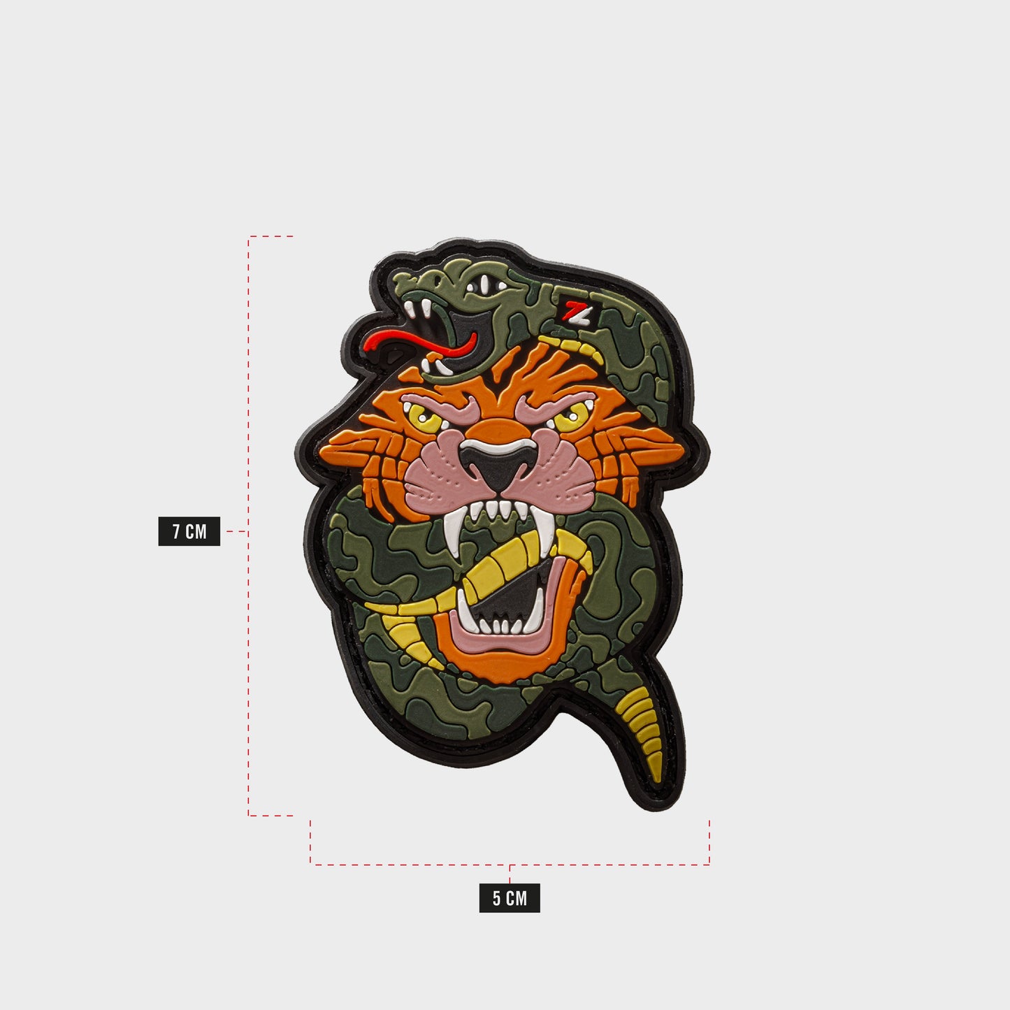 ZEUZ patch - Snake & Tiger